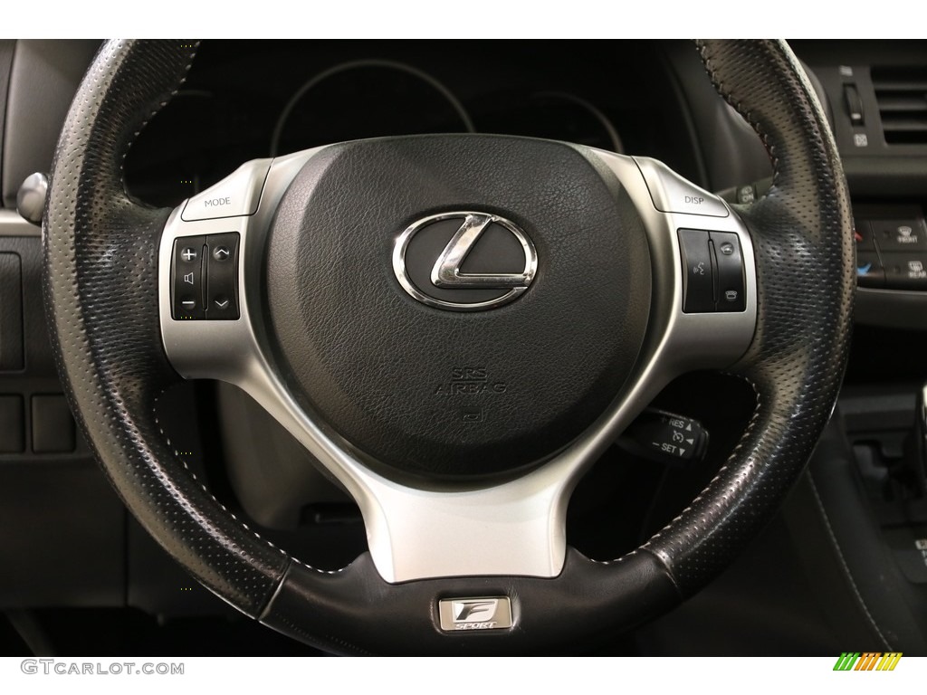 2012 CT 200h Hybrid Premium - Tungsten Silver Pearl / Black photo #7