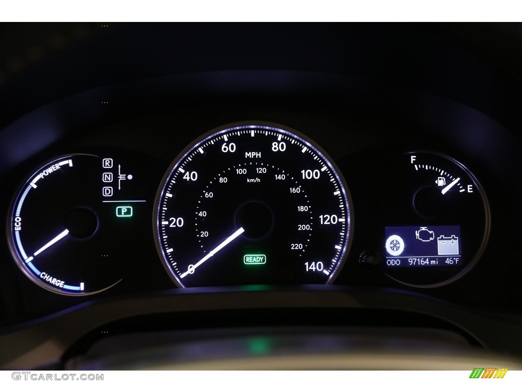 2012 CT 200h Hybrid Premium - Tungsten Silver Pearl / Black photo #8