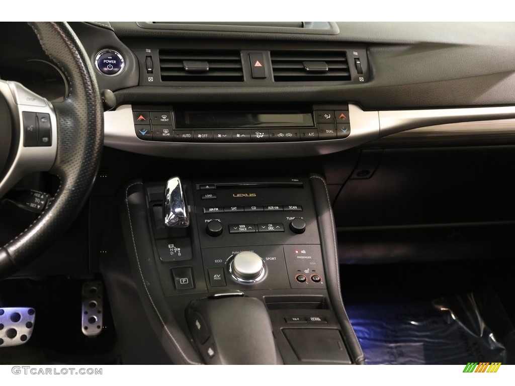 2012 CT 200h Hybrid Premium - Tungsten Silver Pearl / Black photo #9