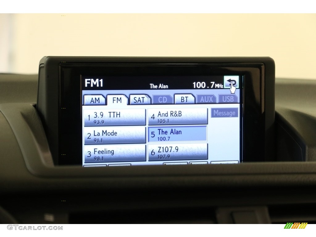 2012 CT 200h Hybrid Premium - Tungsten Silver Pearl / Black photo #14