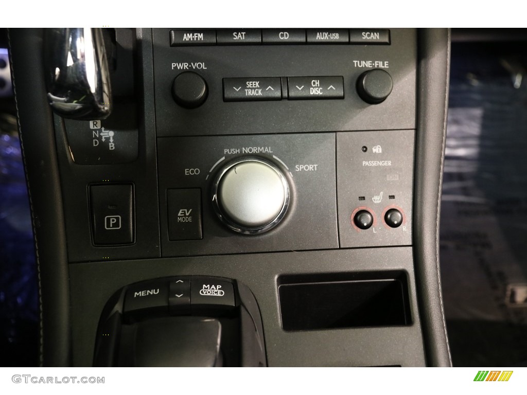 2012 CT 200h Hybrid Premium - Tungsten Silver Pearl / Black photo #16