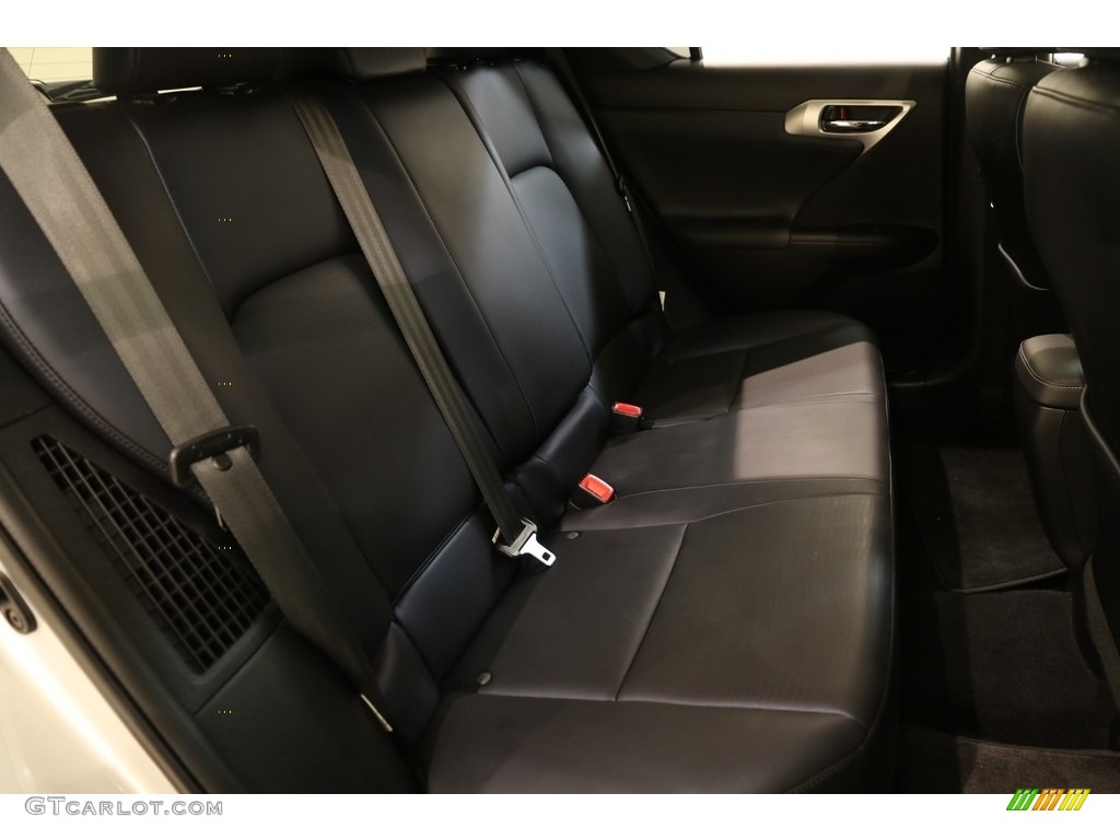 2012 CT 200h Hybrid Premium - Tungsten Silver Pearl / Black photo #20