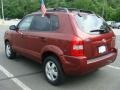 2007 Mesa Red Metallic Hyundai Tucson GLS 4WD  photo #3