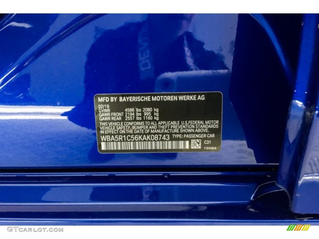2019 3 Series 330i Sedan - Portimao Blue Metallic / Black photo #11