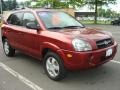 2007 Mesa Red Metallic Hyundai Tucson GLS 4WD  photo #7