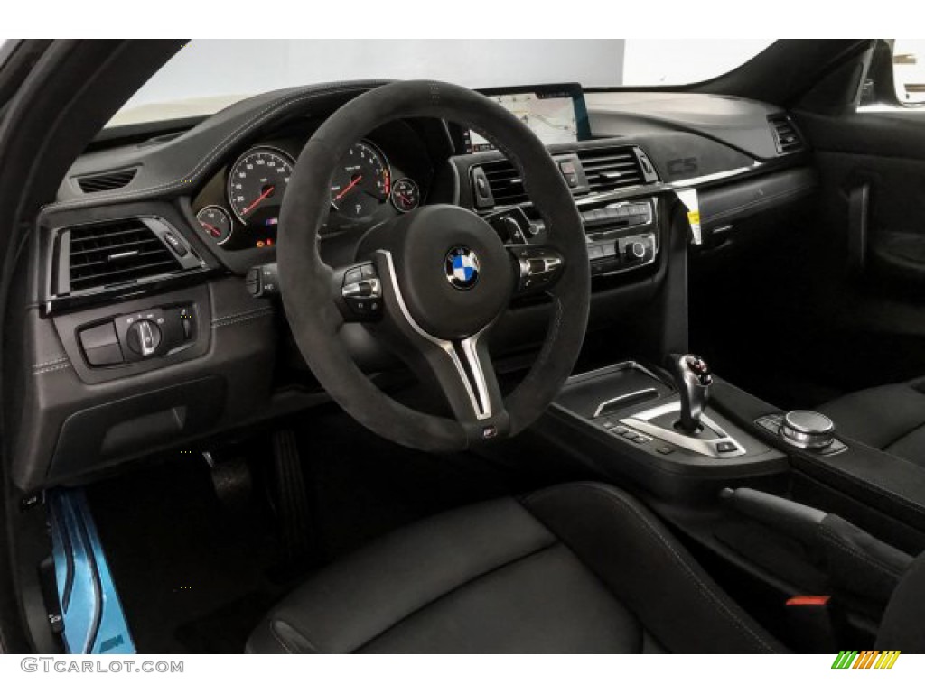 2019 BMW M4 CS Coupe Anthracite/Black Dashboard Photo #132671832