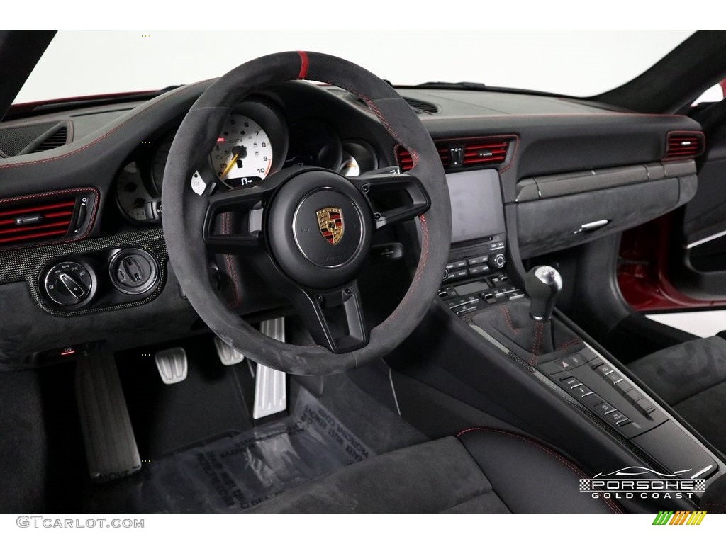 2018 Porsche 911 GT3 Black Dashboard Photo #132674175