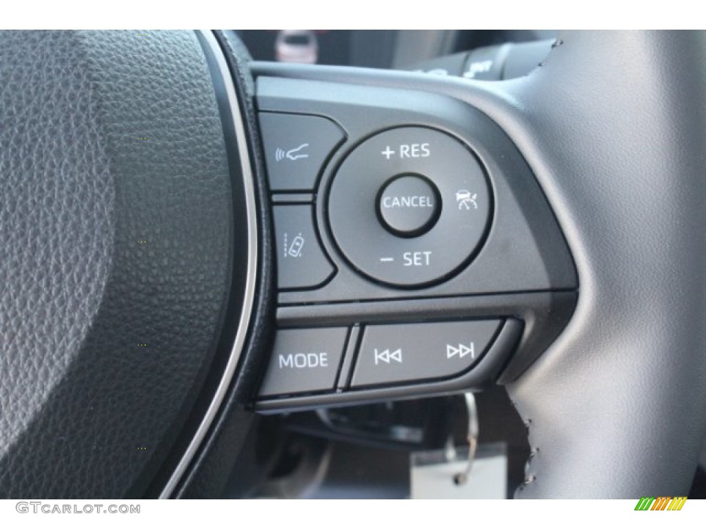 2020 Toyota Corolla SE Black Steering Wheel Photo #132674286