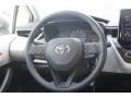 Light Gray Steering Wheel Photo for 2020 Toyota Corolla #132674862