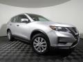 2017 Brilliant Silver Nissan Rogue S AWD  photo #2