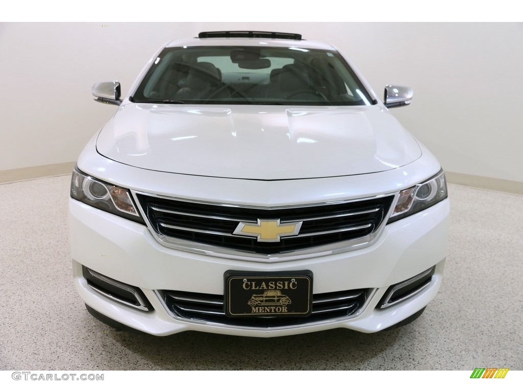 2014 Impala LTZ - White Diamond Tricoat / Jet Black/Dark Titanium photo #2