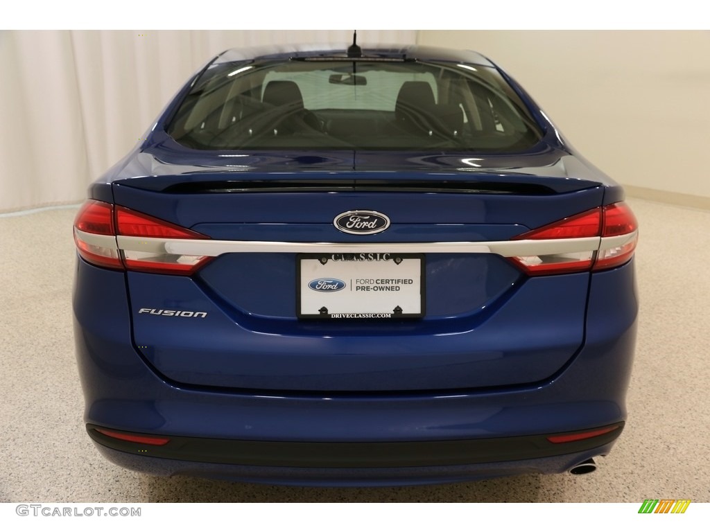 2017 Fusion S - Lightning Blue / Ebony photo #15