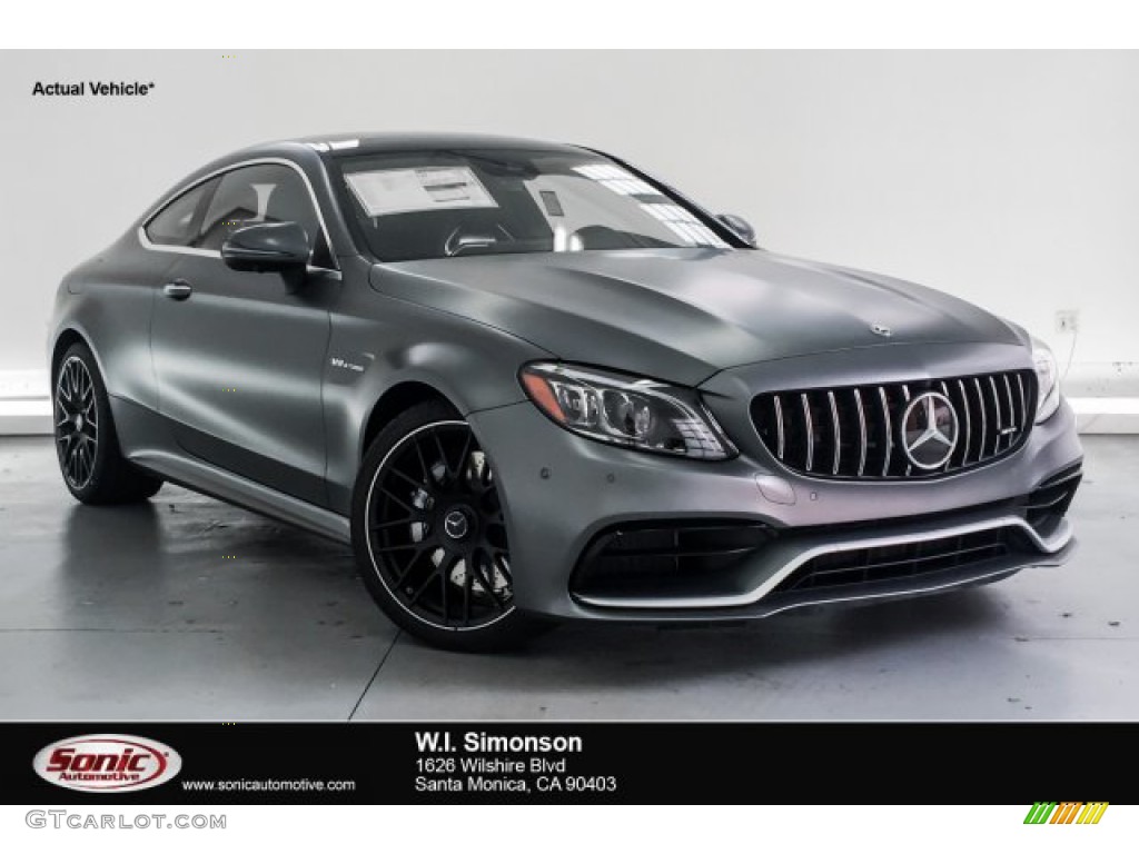 2019 designo Selenite Grey Magno (Matte) Mercedes-Benz C AMG 63 Coupe ...