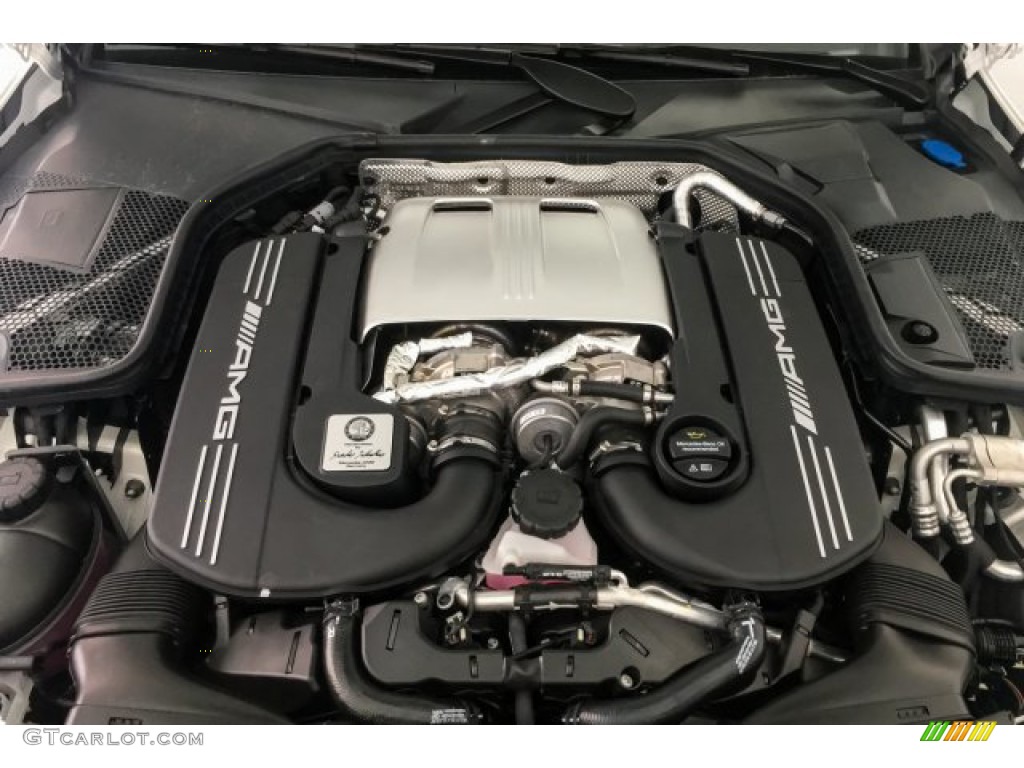 2019 Mercedes-Benz C AMG 63 S Coupe 4.0 Liter biturbo DOHC 32-Valve VVT V8 Engine Photo #132677240