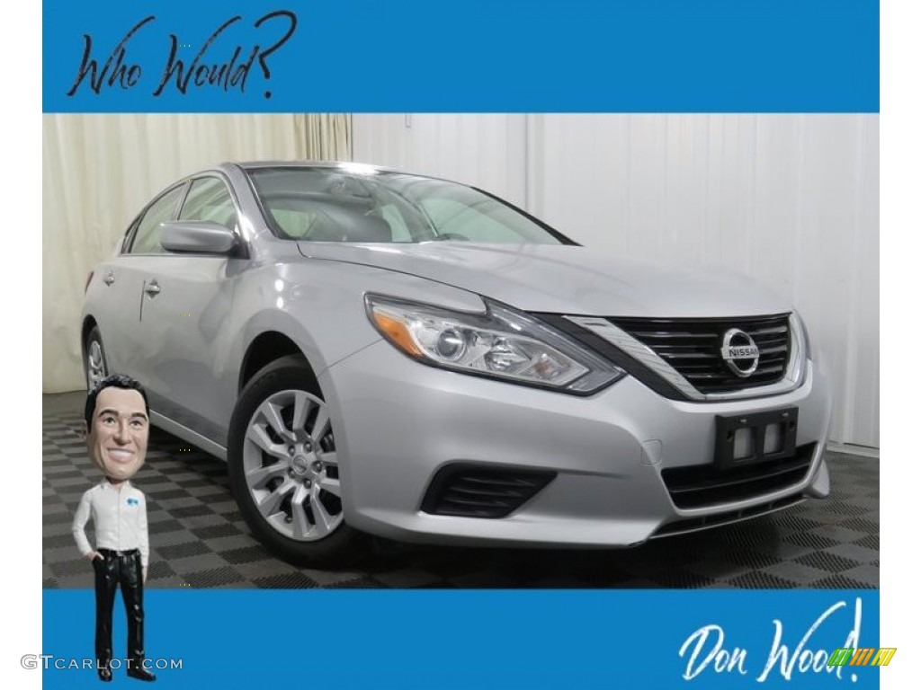 2017 Altima 2.5 S - Brilliant Silver / Charcoal photo #1