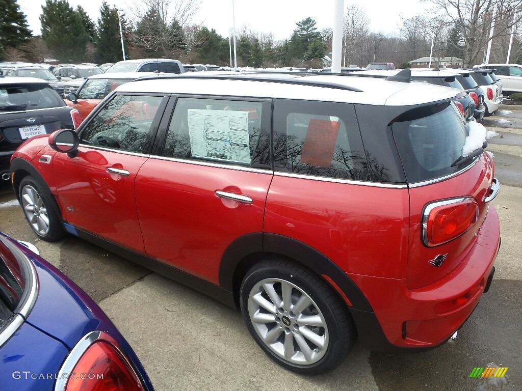 2019 Clubman Cooper S All4 - Chili Red / Carbon Black photo #5