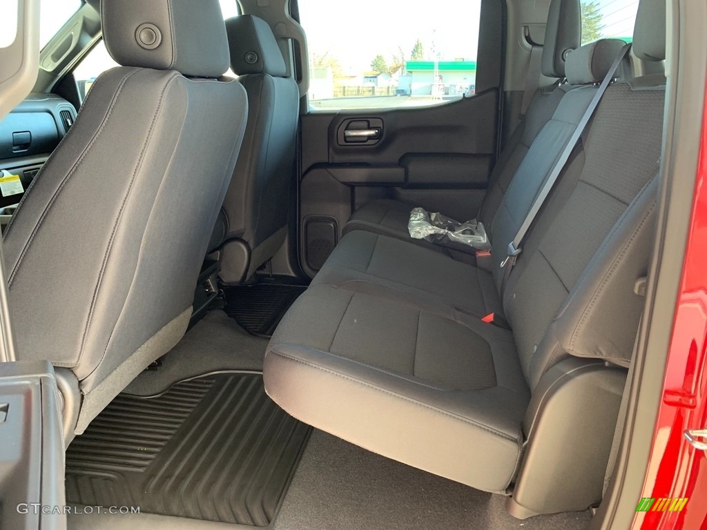 2019 Chevrolet Silverado 1500 Custom Z71 Trail Boss Crew Cab 4WD Rear Seat Photo #132679470