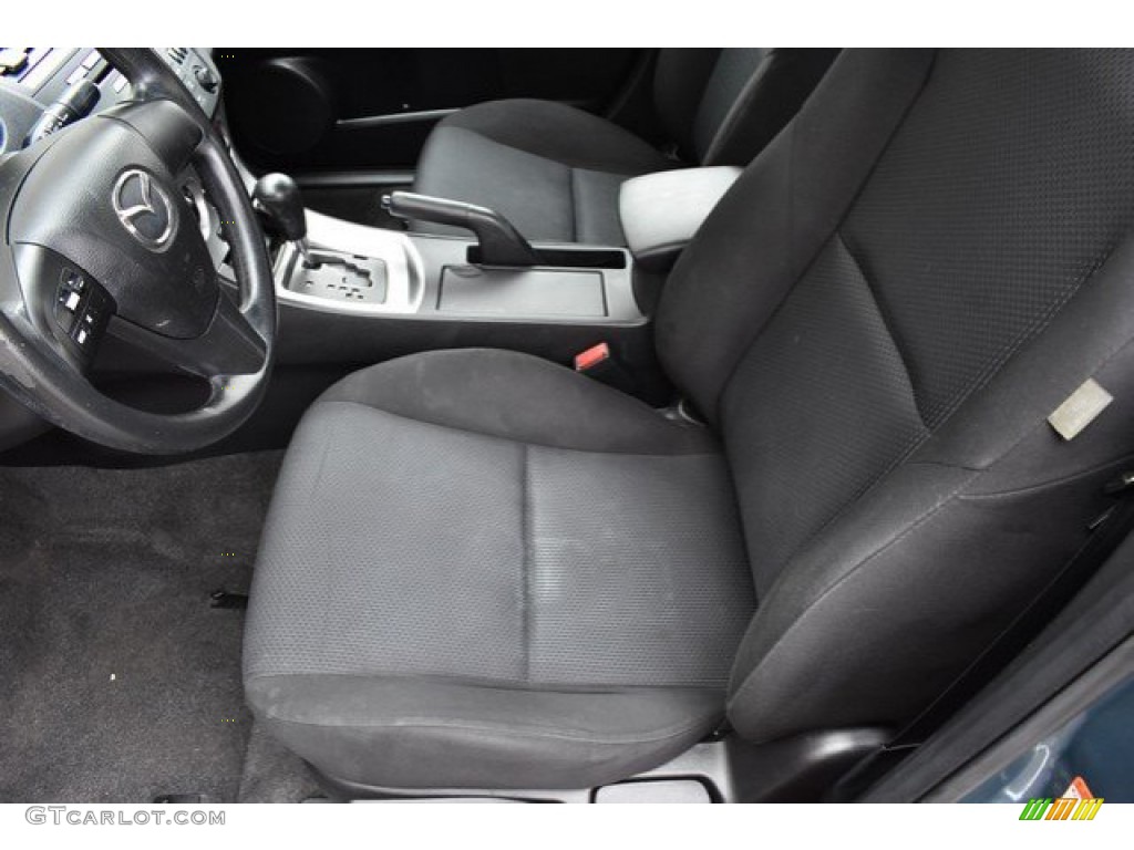 2011 MAZDA3 i Sport 4 Door - Gunmetal Blue Mica / Black photo #11