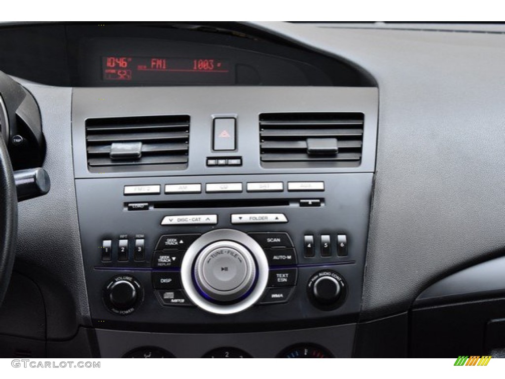 2011 MAZDA3 i Sport 4 Door - Gunmetal Blue Mica / Black photo #14