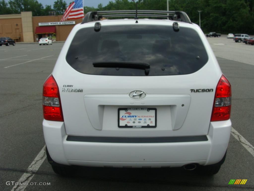 2006 Tucson GL - Nordic White / Beige photo #4