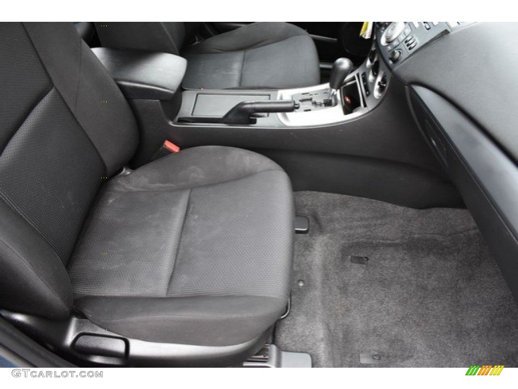 2011 MAZDA3 i Sport 4 Door - Gunmetal Blue Mica / Black photo #17