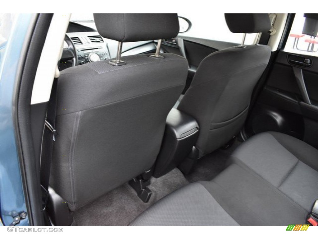 2011 MAZDA3 i Sport 4 Door - Gunmetal Blue Mica / Black photo #19