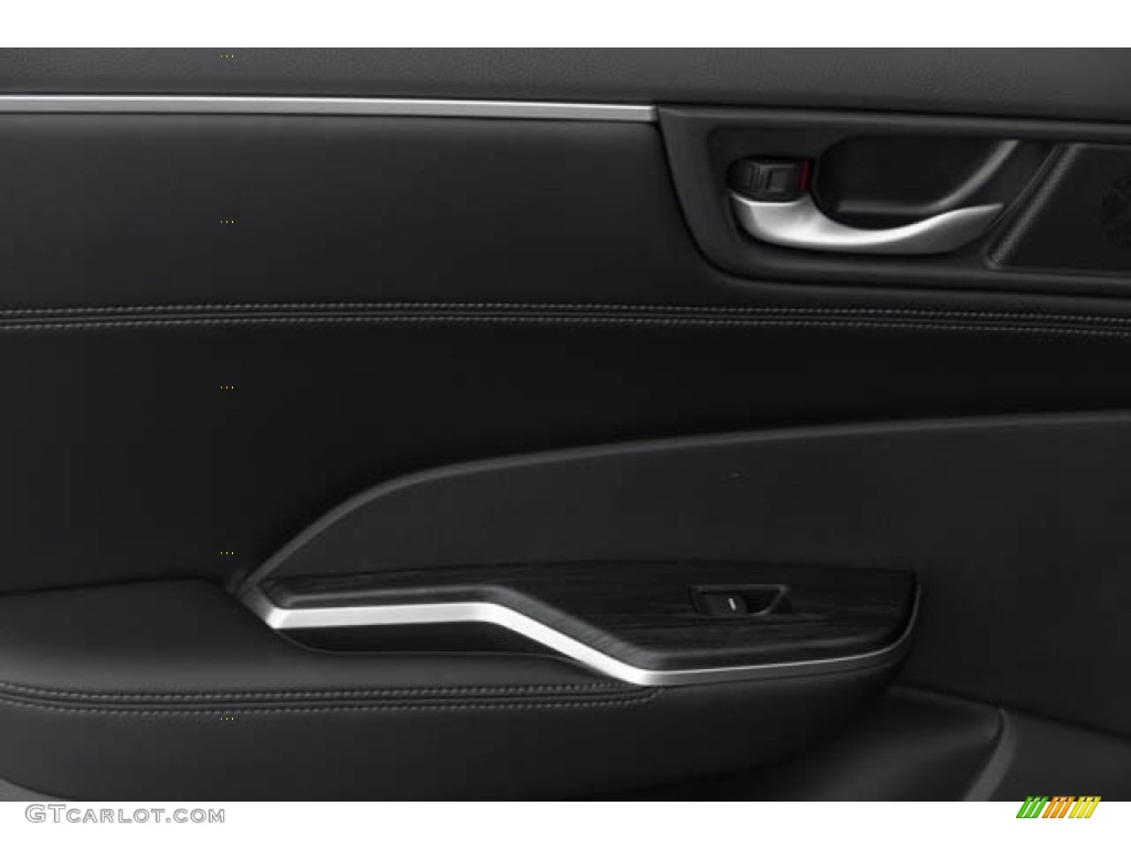 2019 Honda Clarity Plug In Hybrid Black Door Panel Photo #132681504