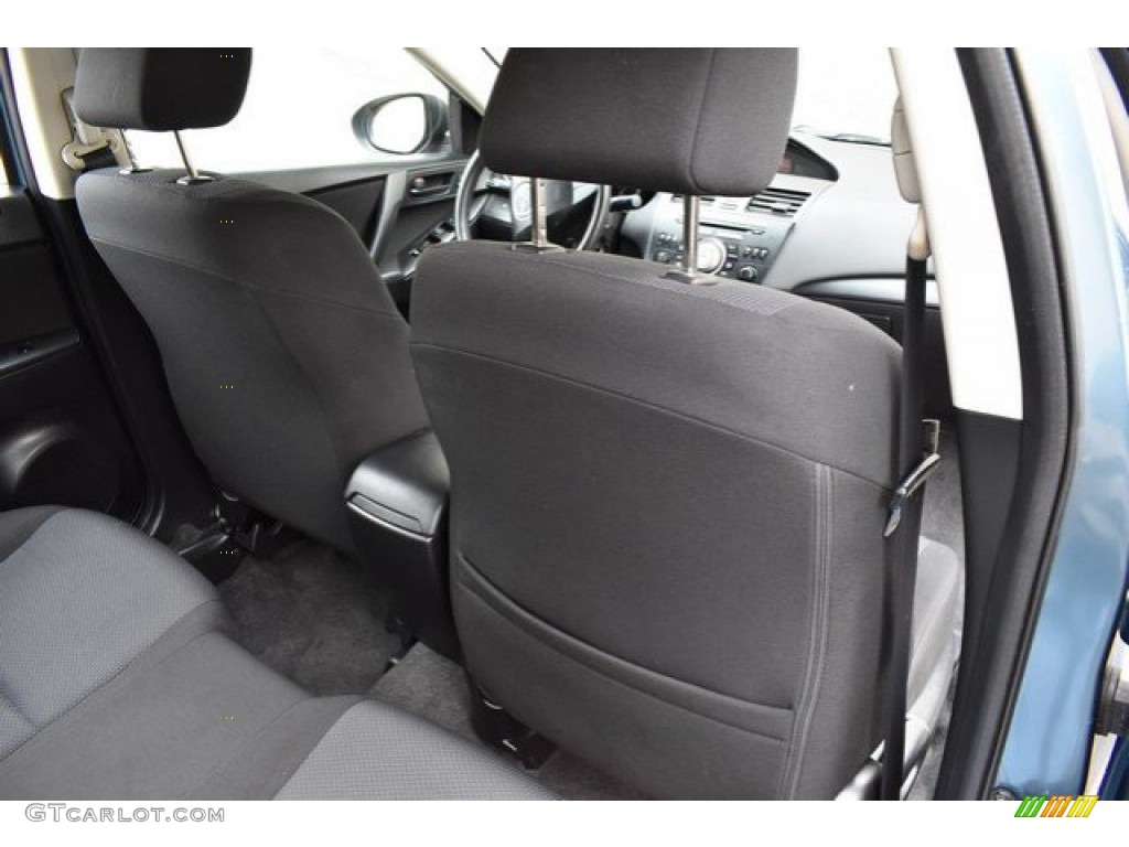 2011 MAZDA3 i Sport 4 Door - Gunmetal Blue Mica / Black photo #20