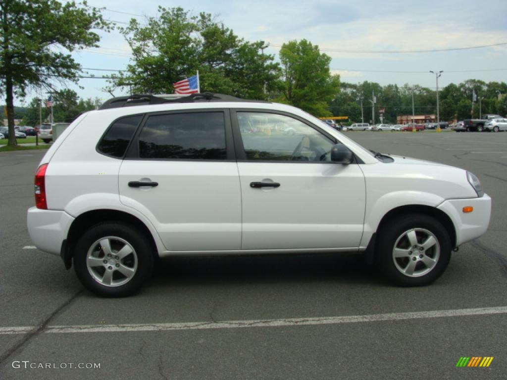 2006 Tucson GL - Nordic White / Beige photo #6