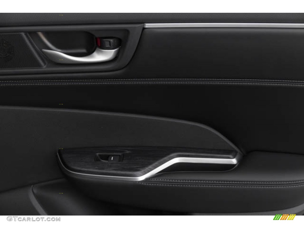 2019 Honda Clarity Plug In Hybrid Black Door Panel Photo #132681525