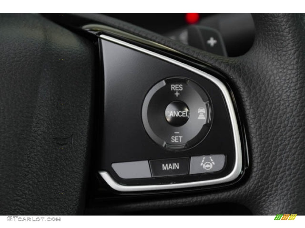 2019 Honda Clarity Plug In Hybrid Black Steering Wheel Photo #132681660