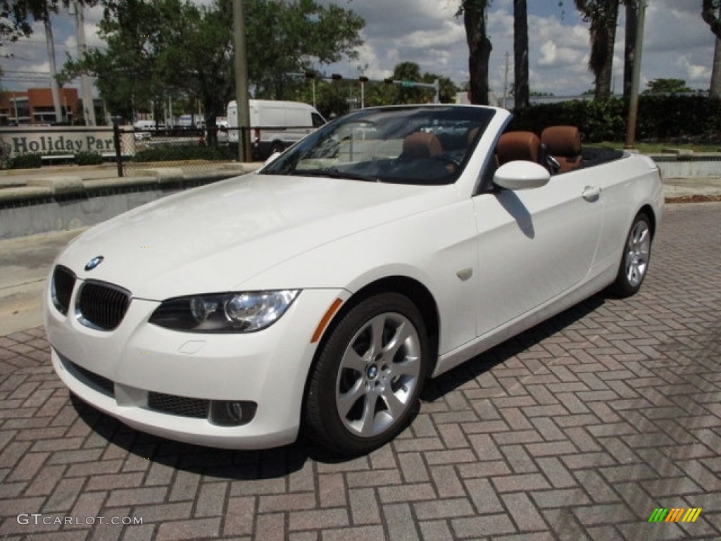2008 3 Series 335i Convertible - Alpine White / Saddle Brown/Black photo #25