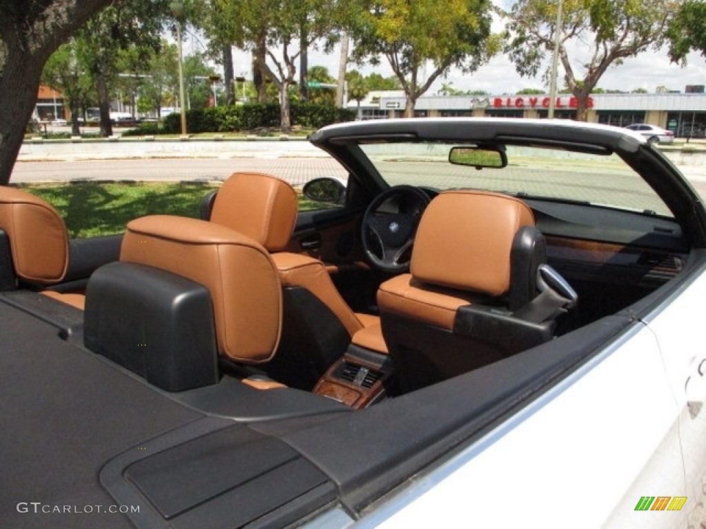 2008 3 Series 335i Convertible - Alpine White / Saddle Brown/Black photo #30