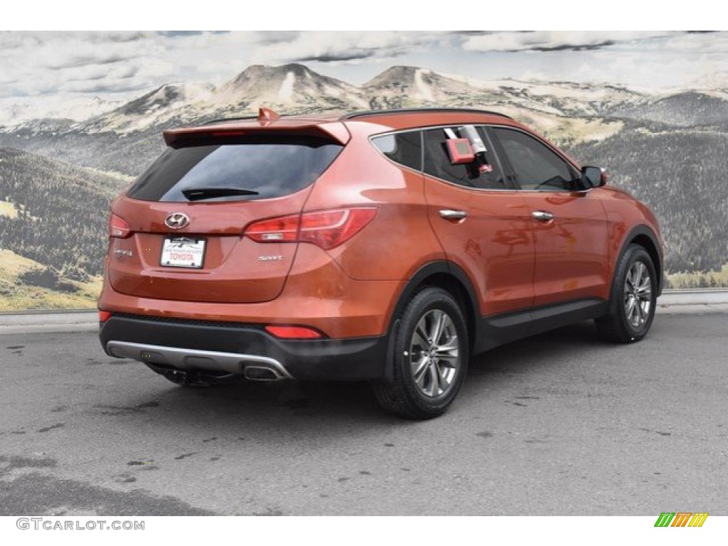 2014 Santa Fe Sport FWD - Canyon Copper / Beige photo #3