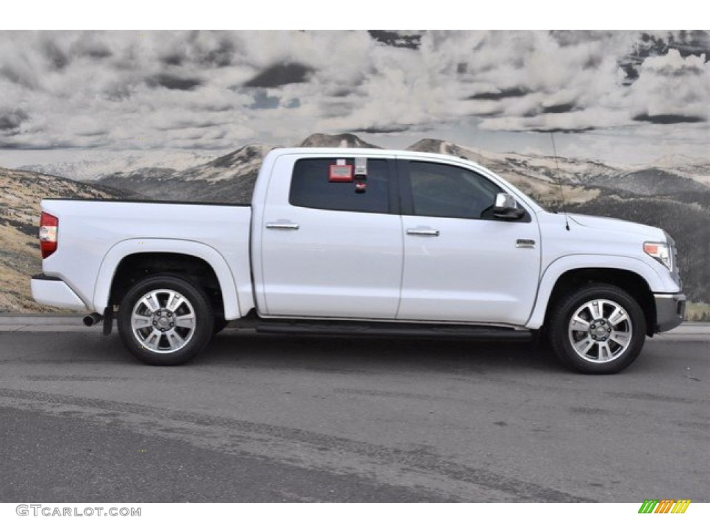 2017 Tundra 1794 CrewMax 4x4 - Super White / 1794 Edition Black/Brown photo #2