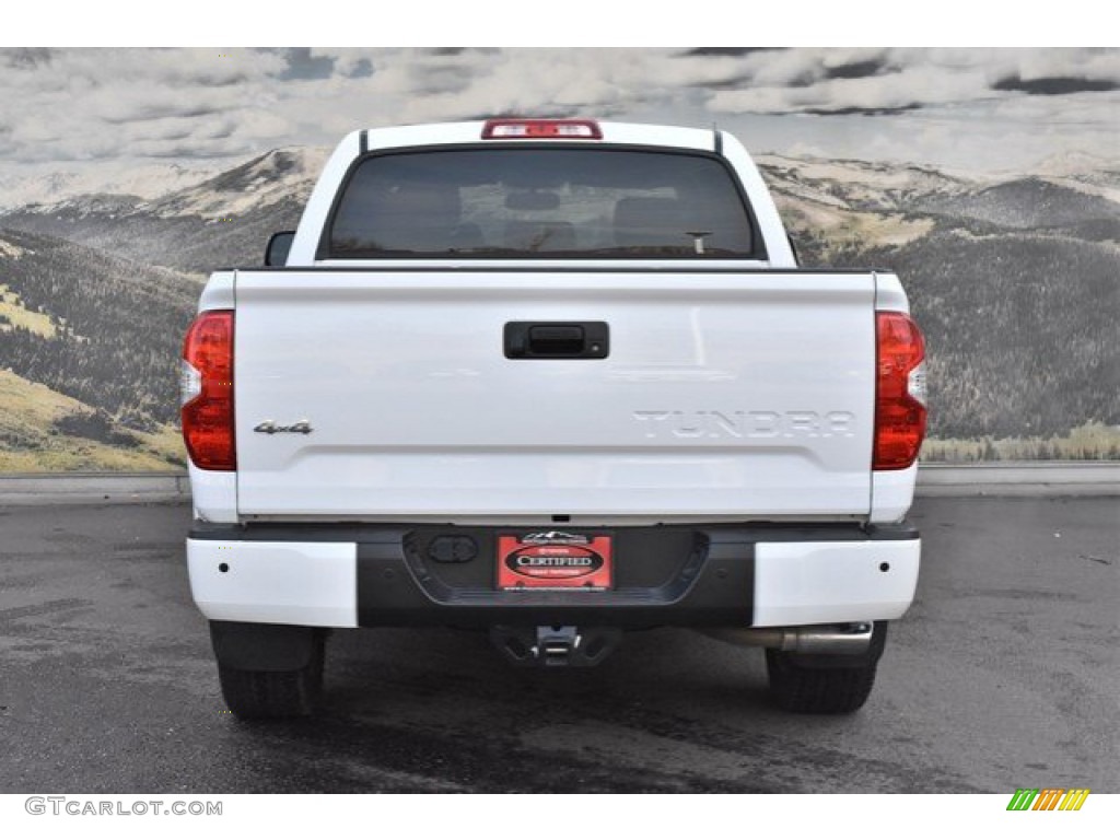 2017 Tundra 1794 CrewMax 4x4 - Super White / 1794 Edition Black/Brown photo #8