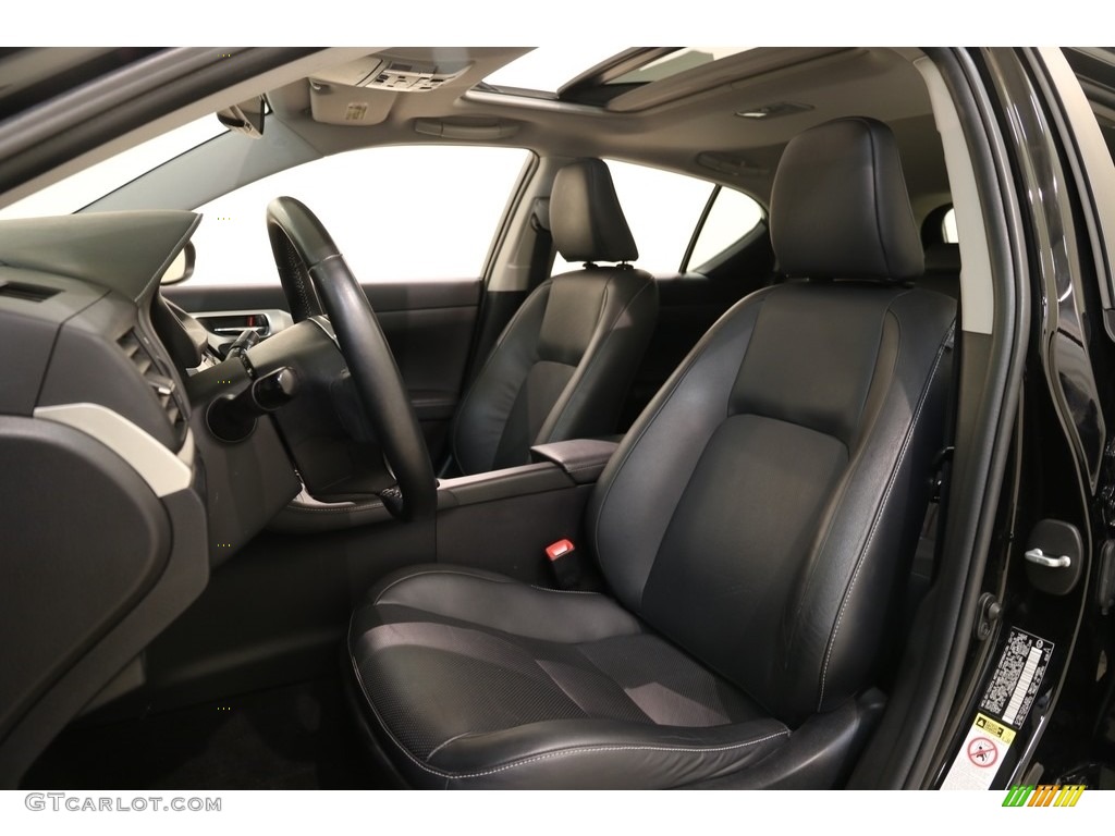 2012 CT 200h Hybrid Premium - Obsidian Black / Black photo #5