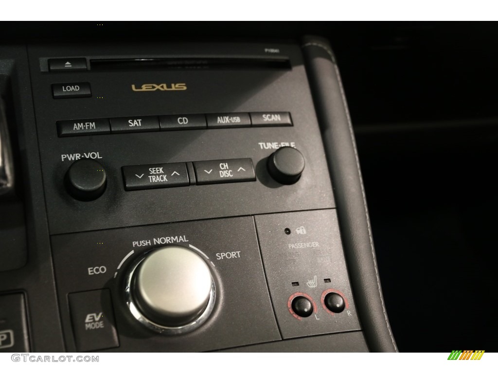 2012 CT 200h Hybrid Premium - Obsidian Black / Black photo #11