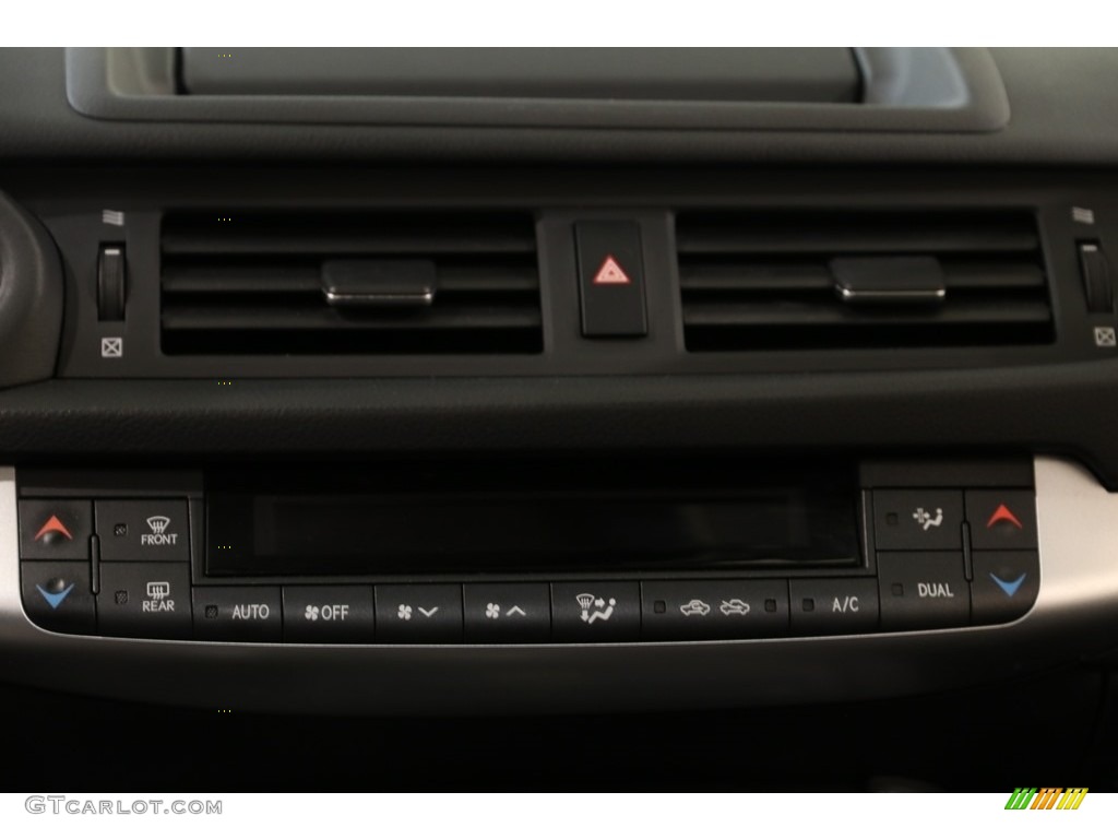 2012 CT 200h Hybrid Premium - Obsidian Black / Black photo #20