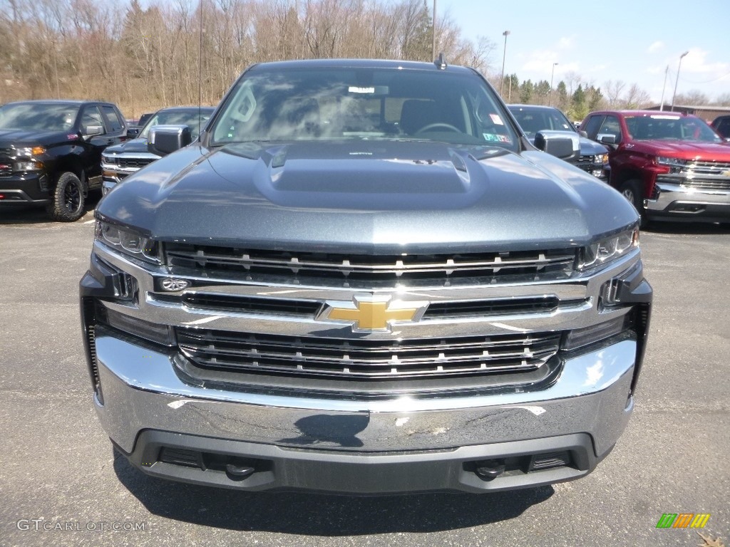 2019 Silverado 1500 LT Double Cab 4WD - Shadow Gray Metallic / Jet Black photo #8