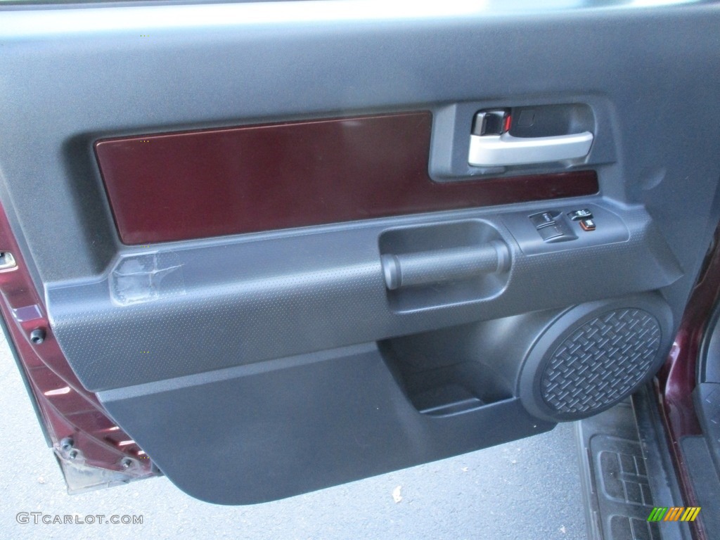 2007 FJ Cruiser 4WD - Black Cherry Pearl / Dark Charcoal photo #10