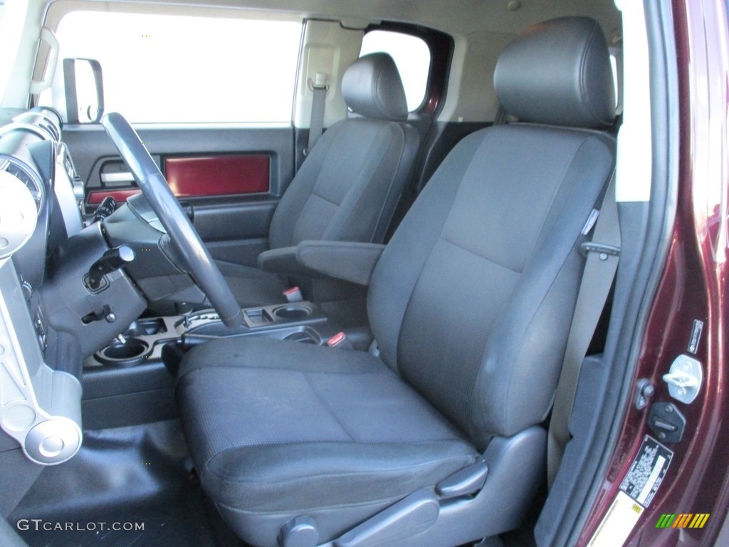 2007 FJ Cruiser 4WD - Black Cherry Pearl / Dark Charcoal photo #11