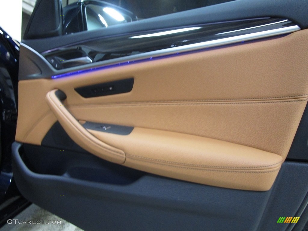 2019 5 Series 530i xDrive Sedan - Imperial Blue Metallic / Cognac photo #12