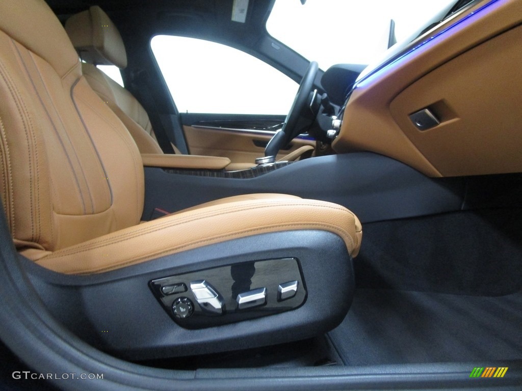 2019 5 Series 530i xDrive Sedan - Imperial Blue Metallic / Cognac photo #14