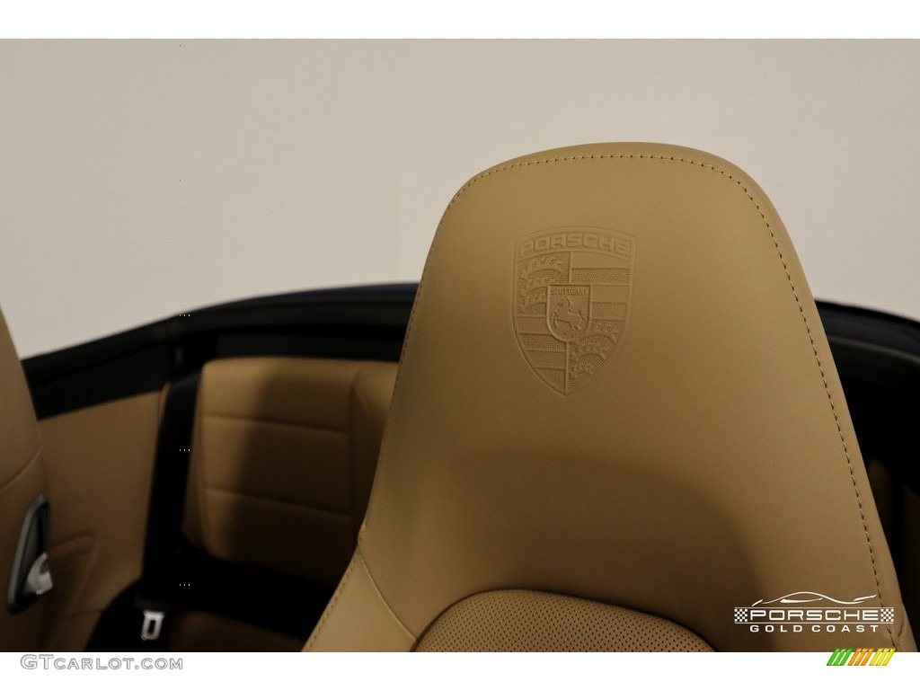 2018 911 Carrera 4 Cabriolet - Night Blue Metallic / Black/Luxor Beige photo #14