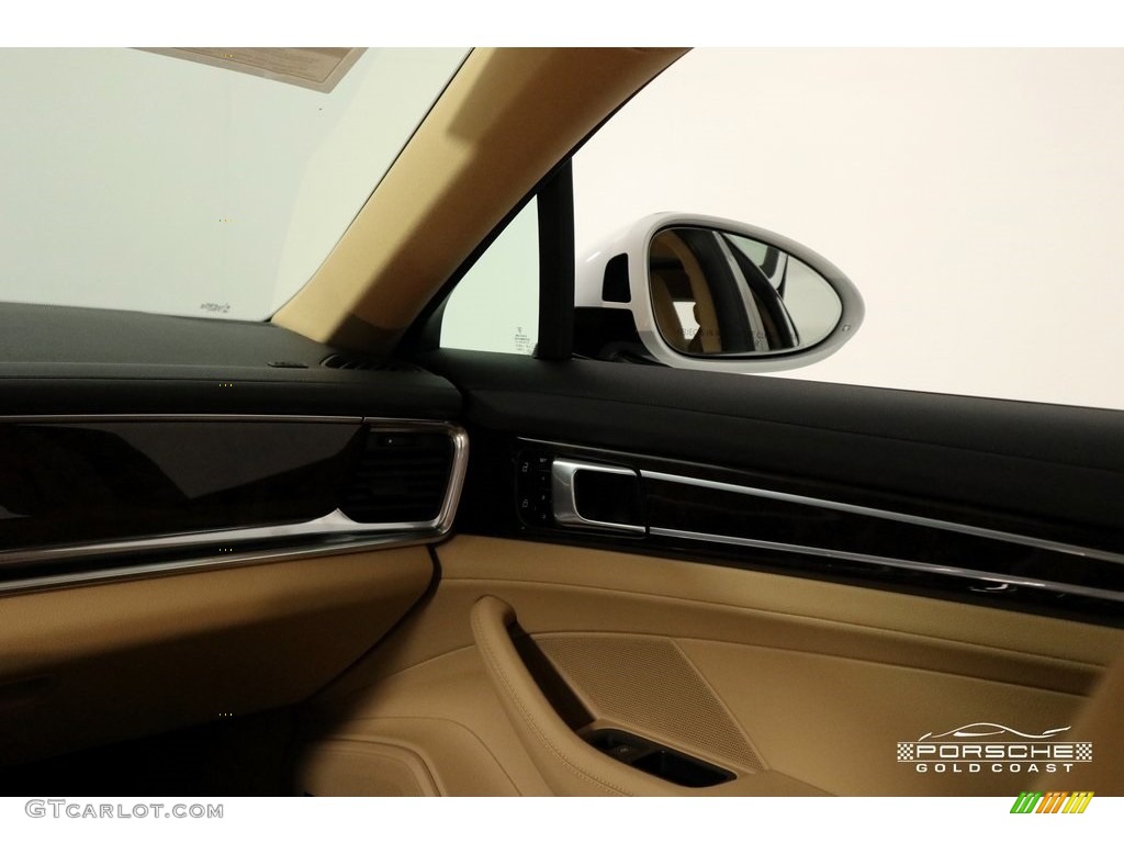 2019 Panamera 4 - White / Black/Luxor Beige photo #15