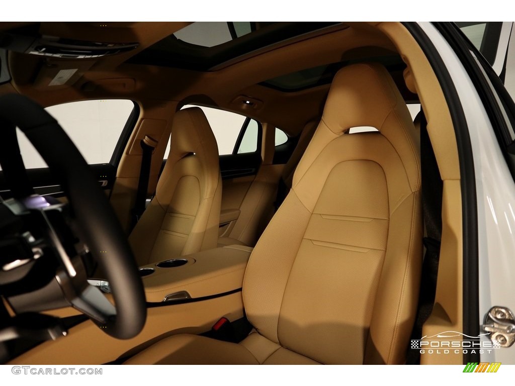 2019 Panamera 4 - White / Black/Luxor Beige photo #16