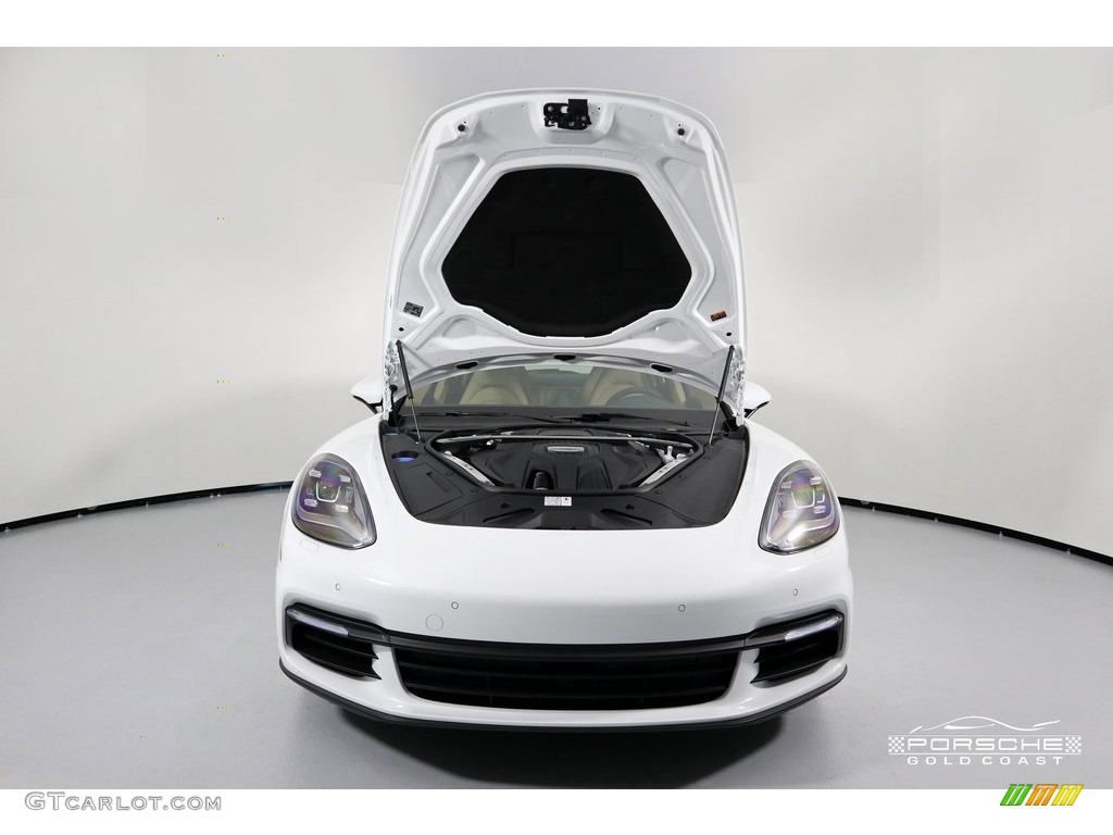 2019 Panamera 4 - White / Black/Luxor Beige photo #26