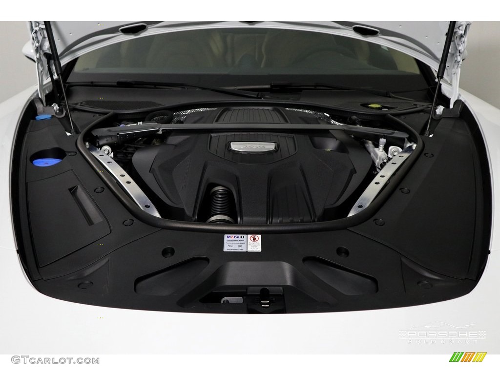2019 Panamera 4 - White / Black/Luxor Beige photo #27
