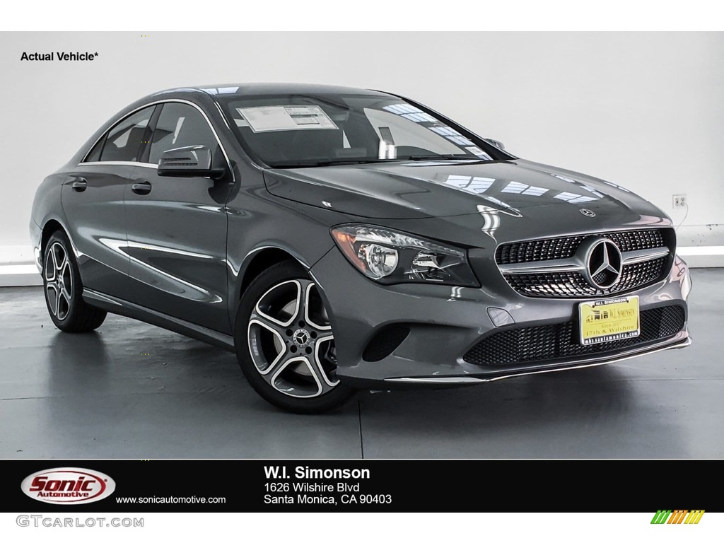 Mountain Grey Metallic Mercedes-Benz CLA